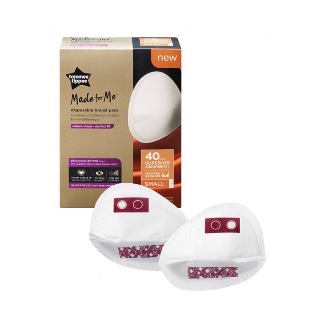 Tommee Tippee Disposable Breast Pads 40pcs Large | LAPIN KIDS