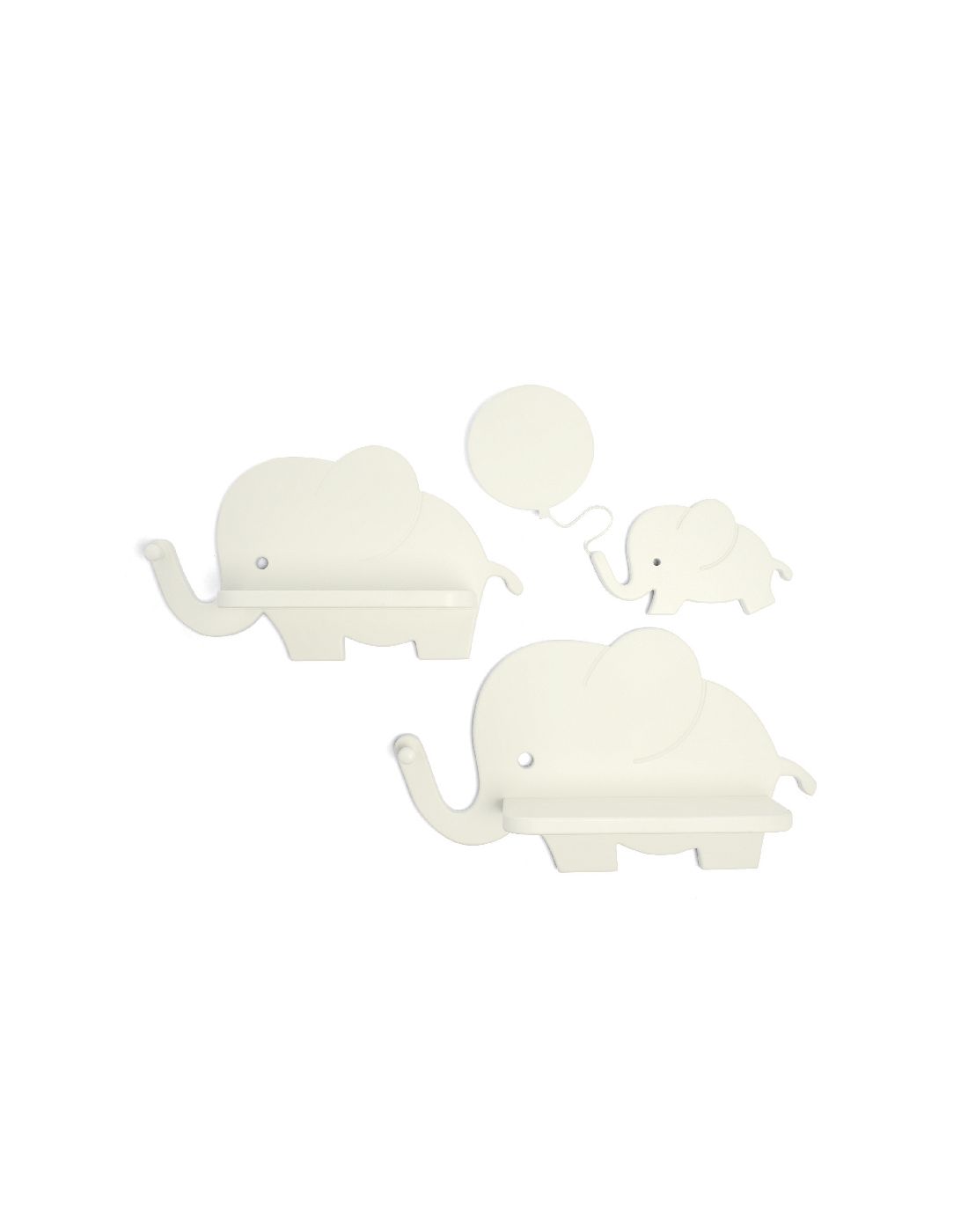 Παιδικά Ράφια και Φωτάκι Νυχτός Mamas & Papas Elephant | LAPIN KIDS