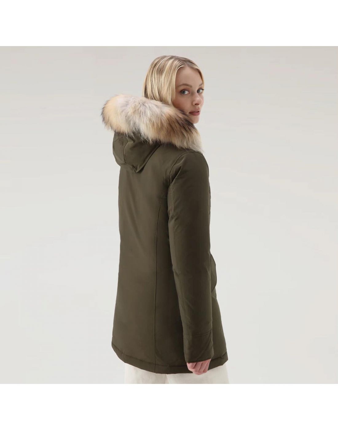 Woolrich Women's Luxury Arctic with Detachable Fur Parka Jacket | LAPIN KIDS