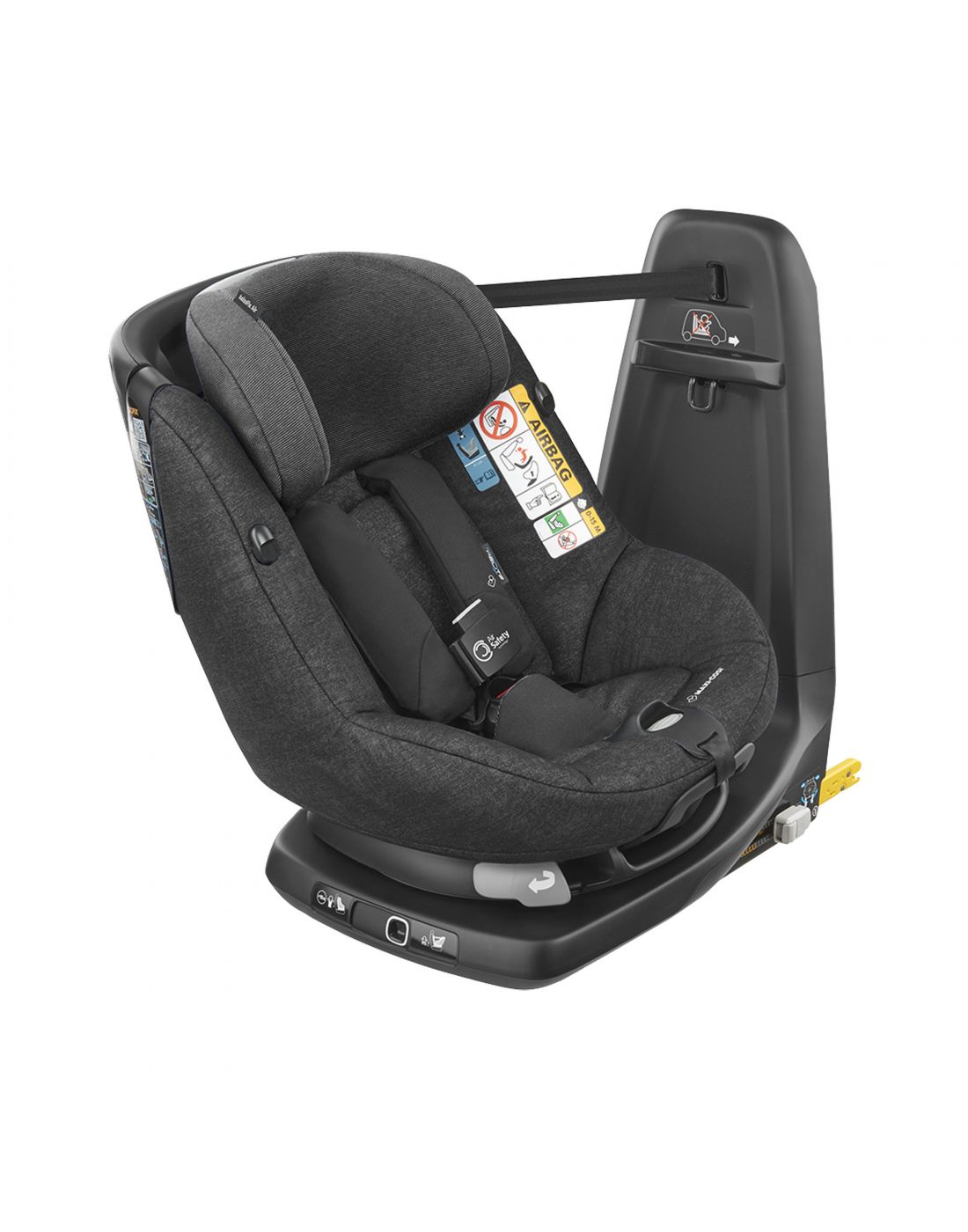 Παιδικό Κάθισμα Αυτοκινήτου Maxi Cosi AxissFix Air Nomad Black | LAPIN KIDS