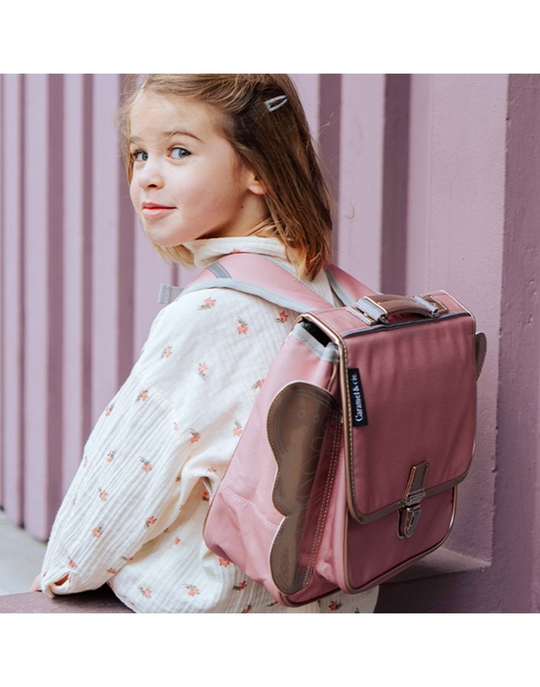 Σχολική Τσάντα Caramel Mini 32cm Winged Blossom | LAPIN KIDS