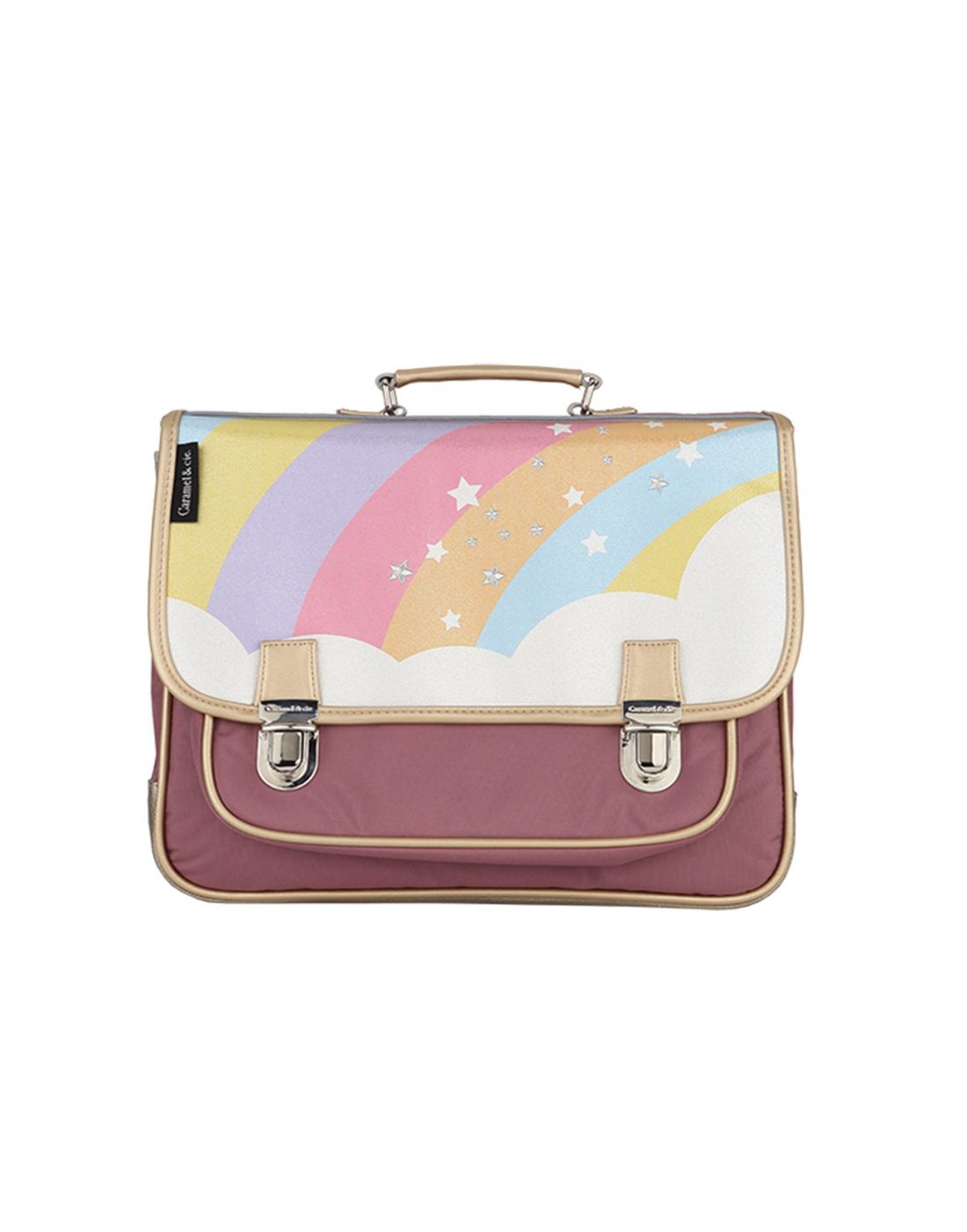 Σχολική Τσάντα Caramel Medium 38cm Starry Rainbow | LAPIN KIDS