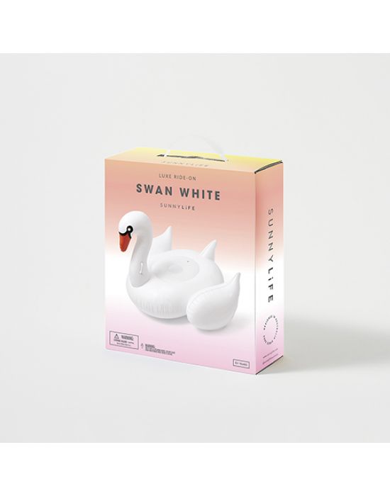 Φουσκωτό Θαλάσσης SunnyLife Swan White