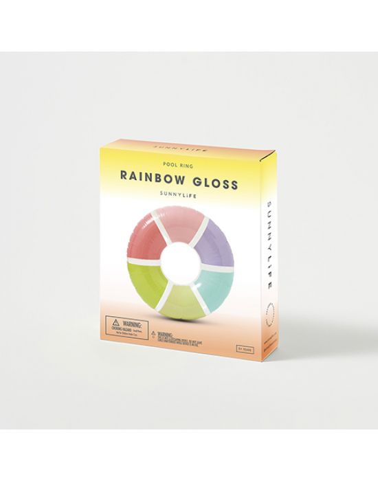 Σαμπρέλα Θαλάσσης SunnyLife Rainbow Gloss