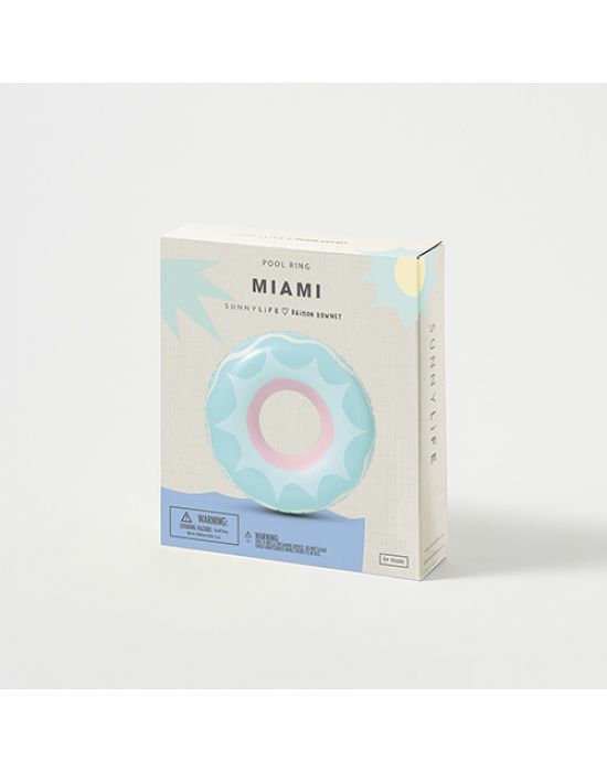Σαμπρέλα Θαλάσσης SunnyLife Ring Miami