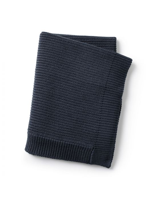 Βρεφική Κουβέρτα Elodie Details Wool Knitted Juniper Blue