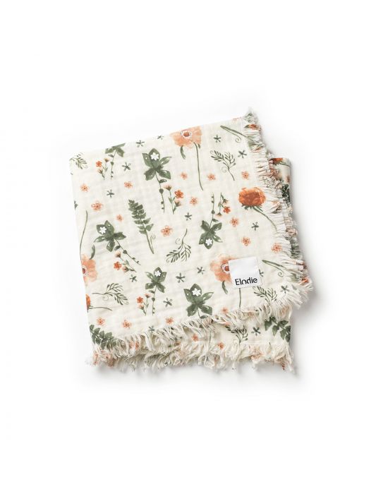 Elodie Details Baby Cotton Blanket Soft Meadow Blossom