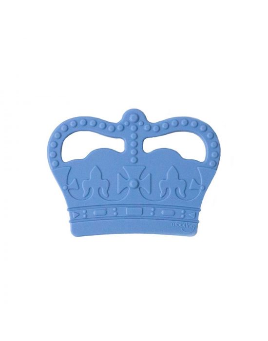 Nibbling Teether Crown Denim
