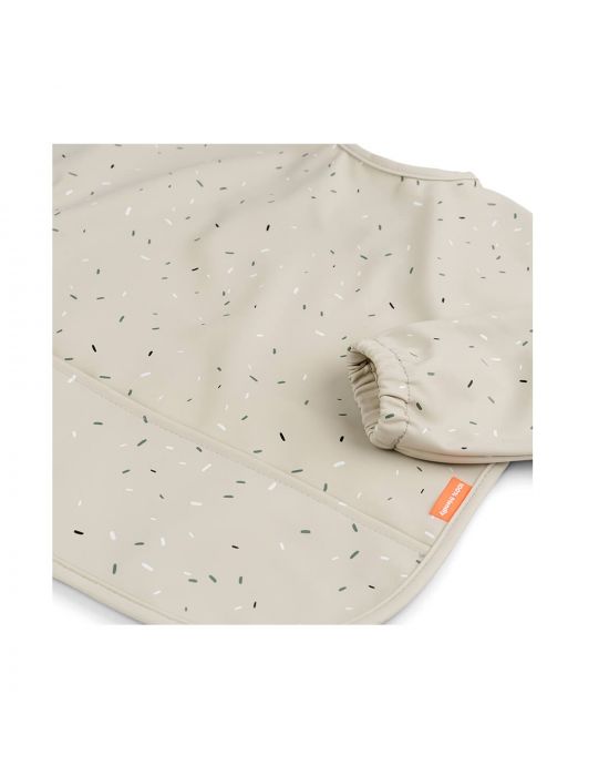Βρεφική Σαλιάρα με μακρύ μανίκι  Confetti Sand Done by Deer