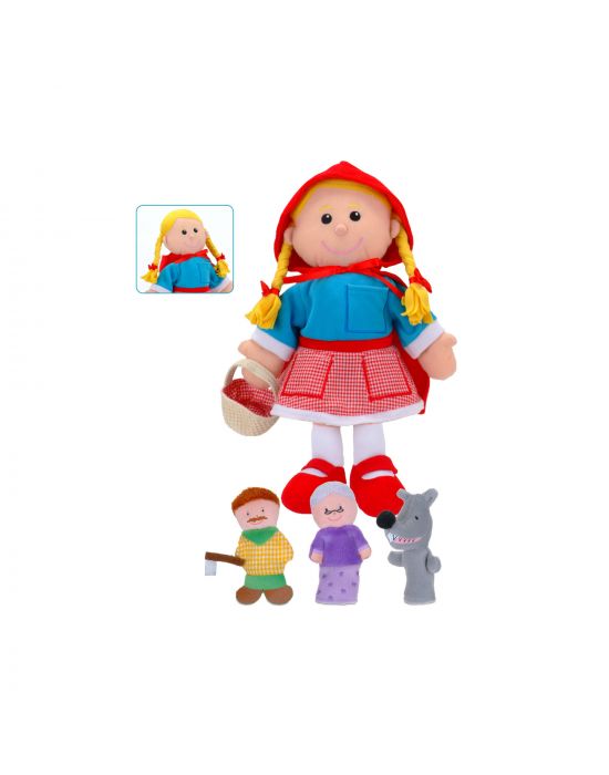Gaitanaki Toy Puppet Little Red Riding Hood